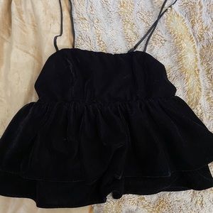 Velvet top